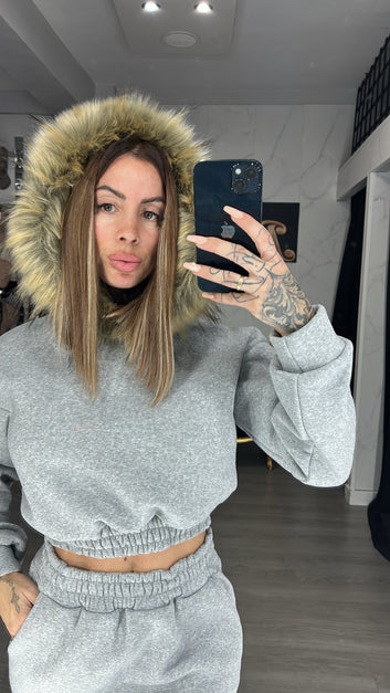 Conjuntos esquimal gris