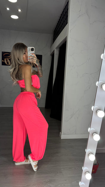 Conjunto Croacia fucsia