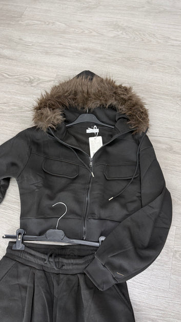 Conjunto Mónaco negro