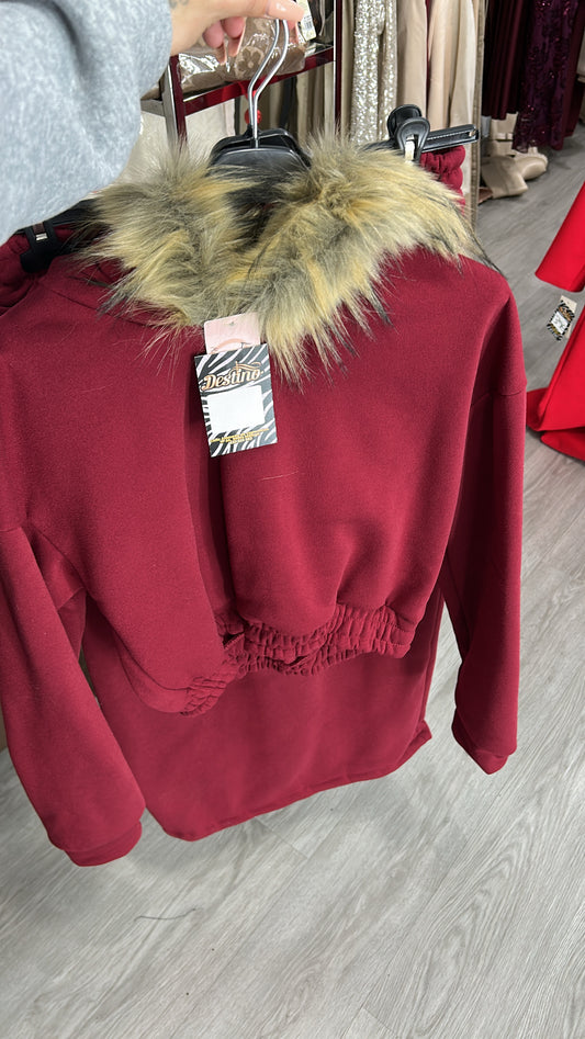 Conjunto esquimal burdeos