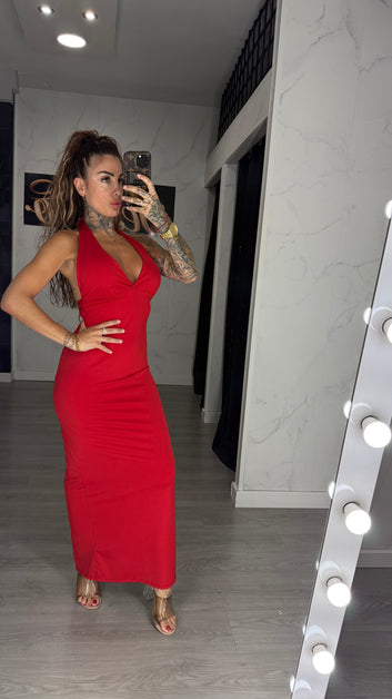 Vestido francis rojo