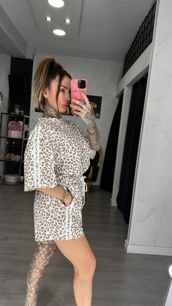 Conjunto Yasmin beige