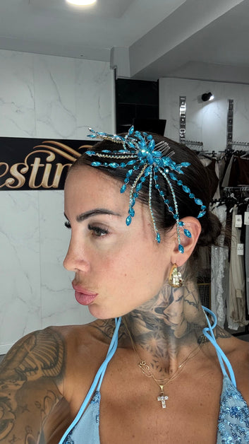 Detalle azul