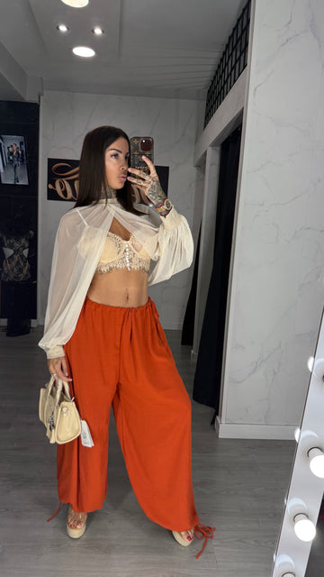 Pantalón tejas