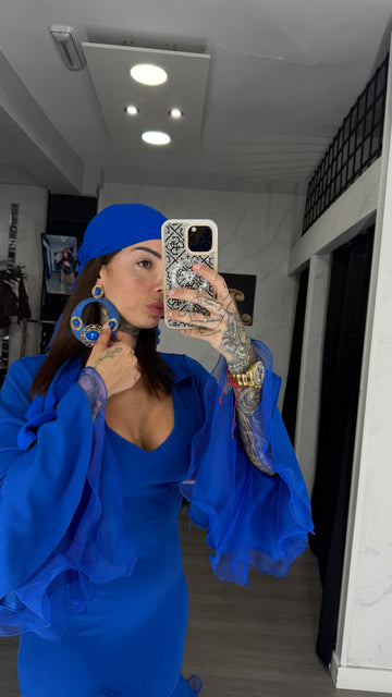 Pendiente azules