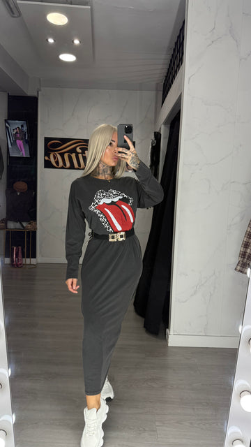 Vestidos lengua