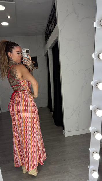 Vestido arcoíris