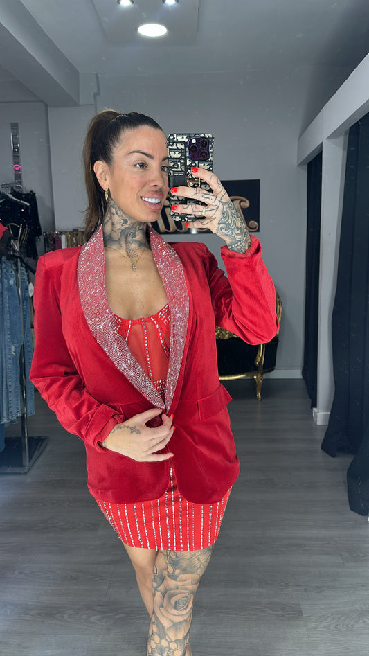 blazer roja