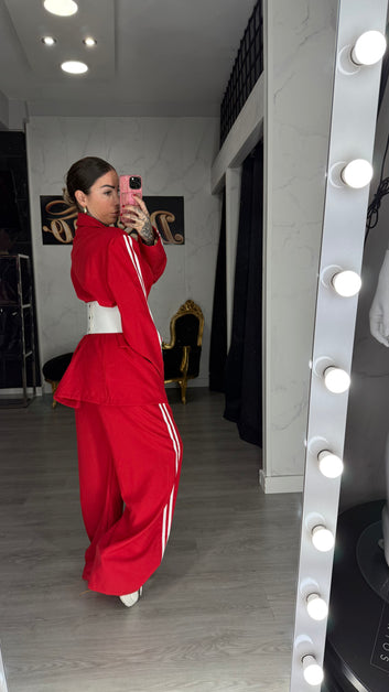 Conjunto Adid rojo