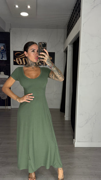 Vestido candela verde