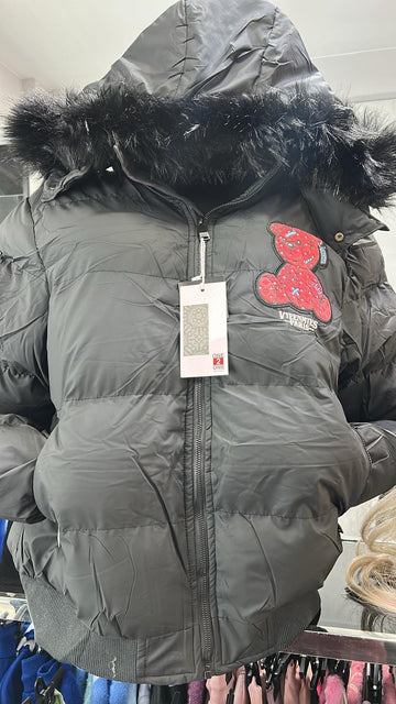 chaqueta oso roja