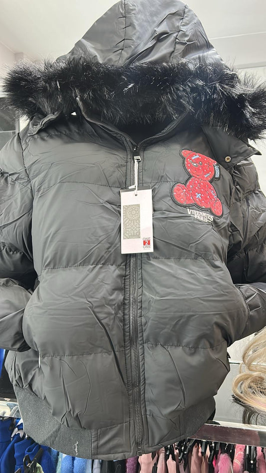 chaqueta oso roja