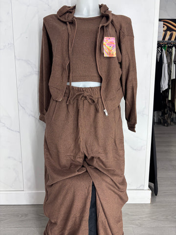 Conjunto nube chocolate