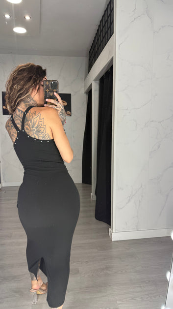 Vestido tacha