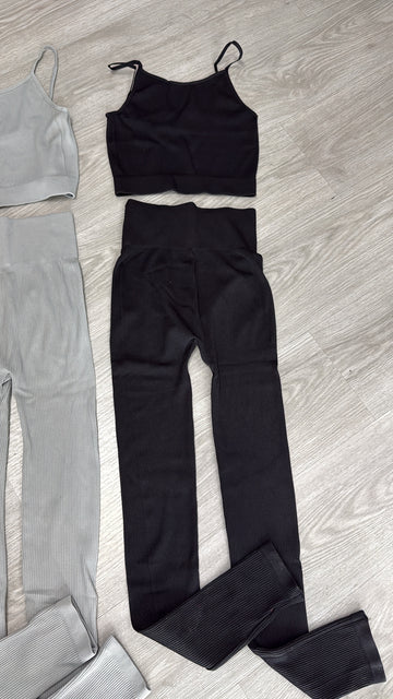 Conjunto mina  negro