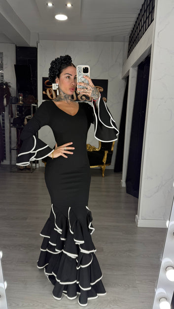 Vestido marisol negro