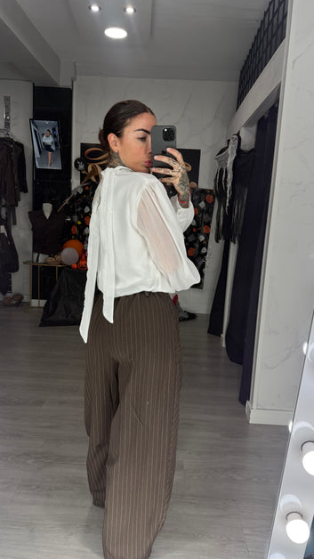 Pantalón capa raya