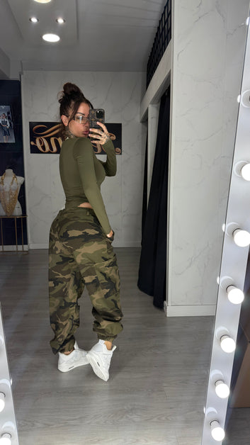 Pantalón militar alba