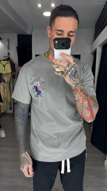 Camiseta gris conejo