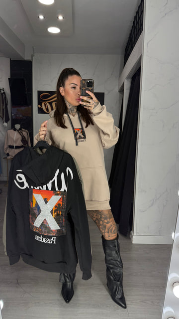 Sudadera Sam negra