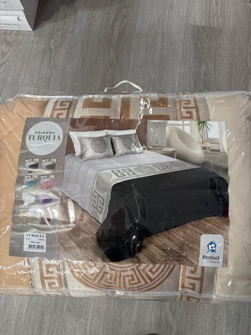 Edredón beige