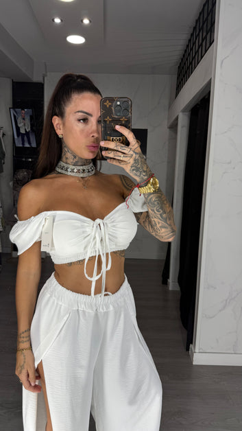 Conjunto Aladdín blanco