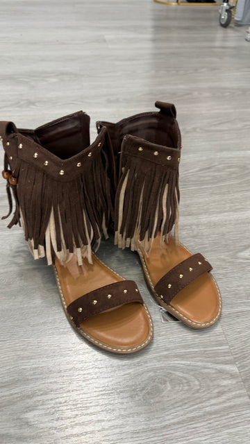 Sandalias flecos