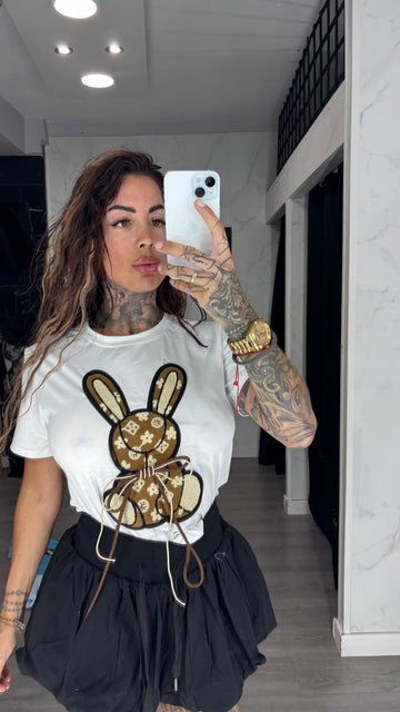 Camiseta oso blanco