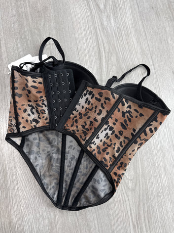 Corpiño leopardo