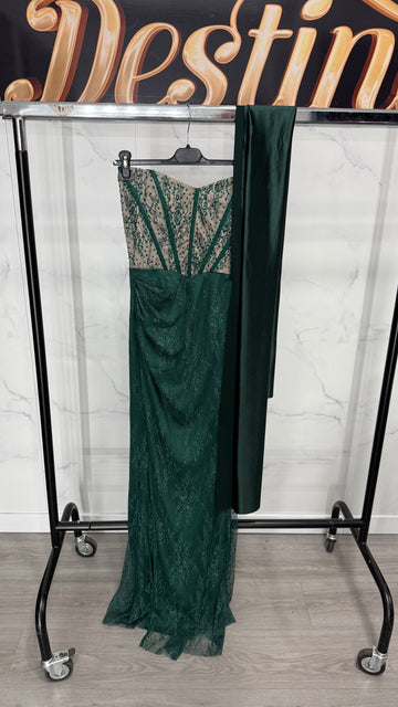 Vestido Julieta verde