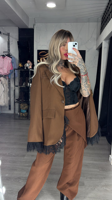 Blazer encaje