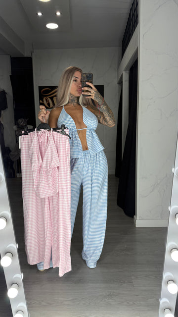 Conjunto natali rosa