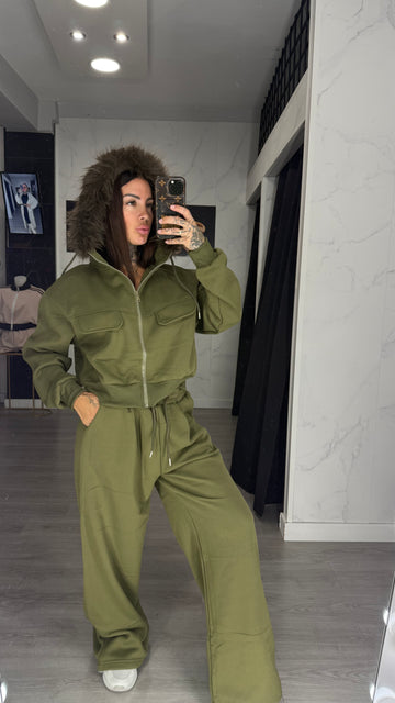 Conjunto Mónaco verde