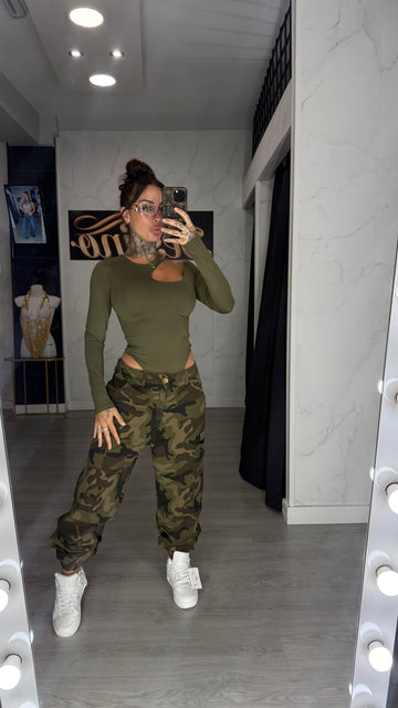 Pantalón militar alba