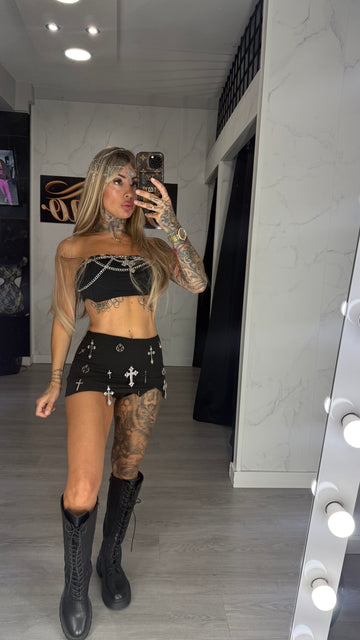 Falda cruz