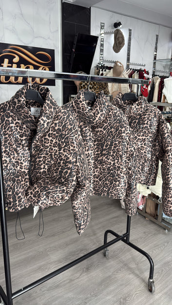 Chaquetón leopardo