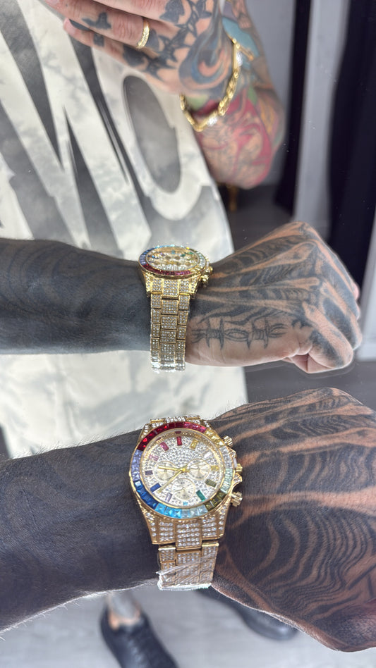 reloj colores