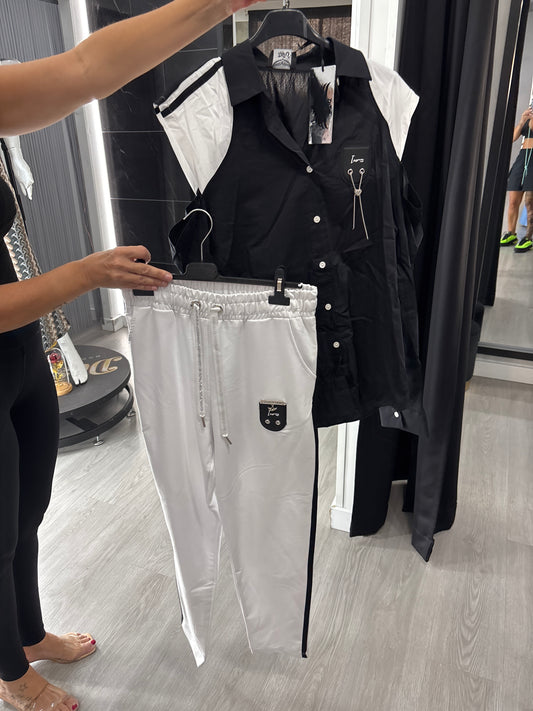 Conjunto tatu negro