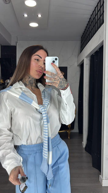 Camisa Pichi celeste