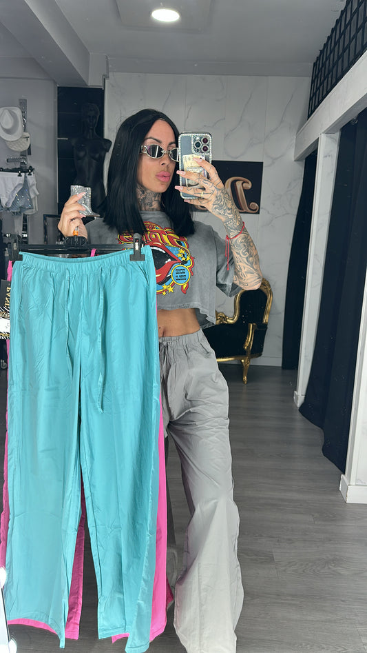pantalón lola turquesa