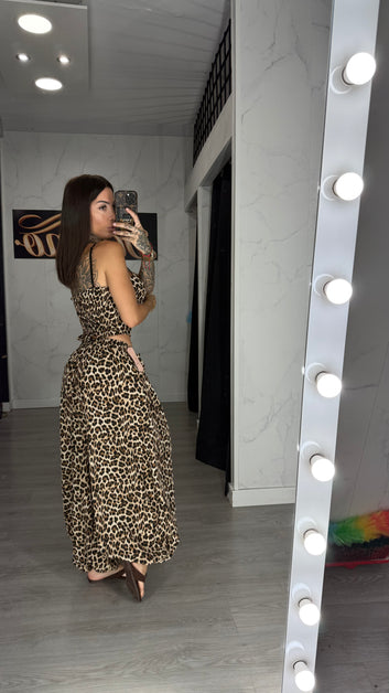 Conjunto Gio leopardo