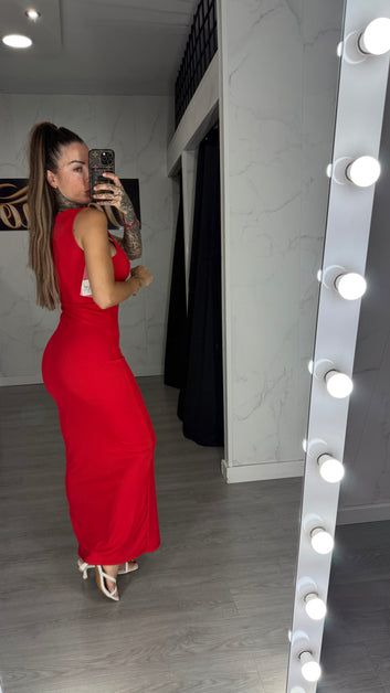 Vestido al rojo