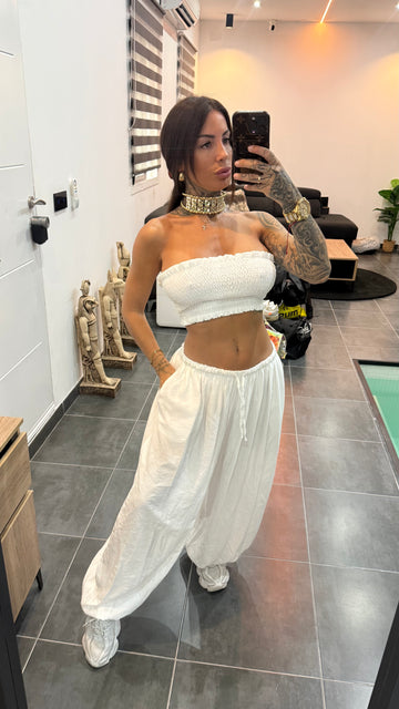 Pantalón chino blanco