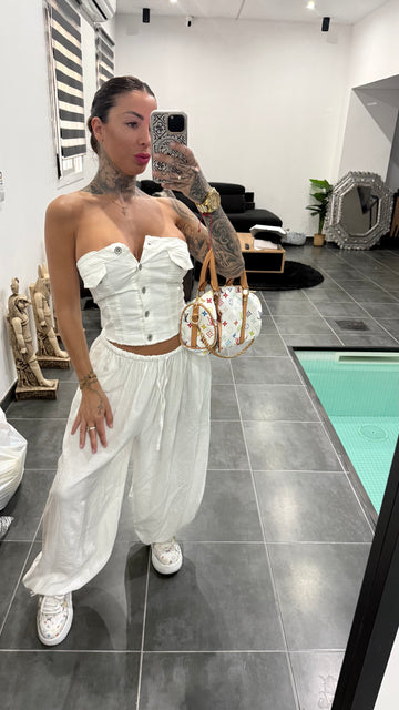 Top blanco