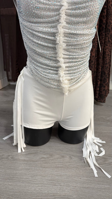 Culote flecos blanco