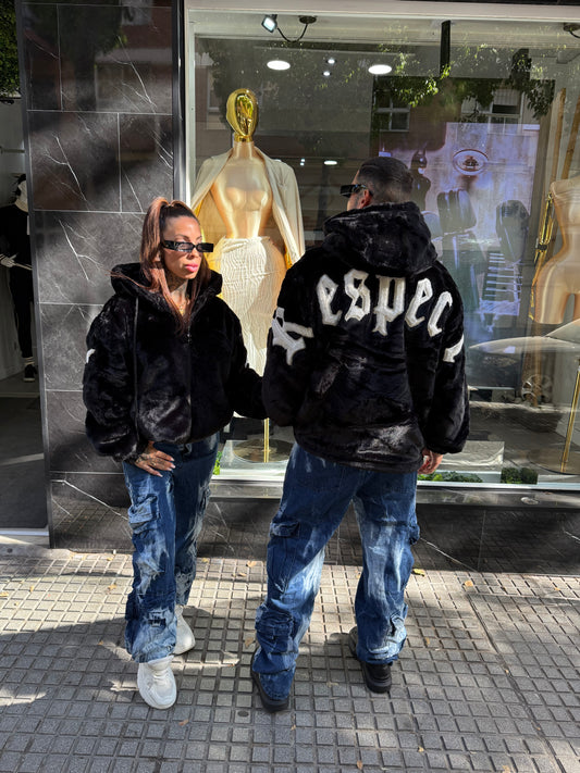 Chaqueta pelo letras