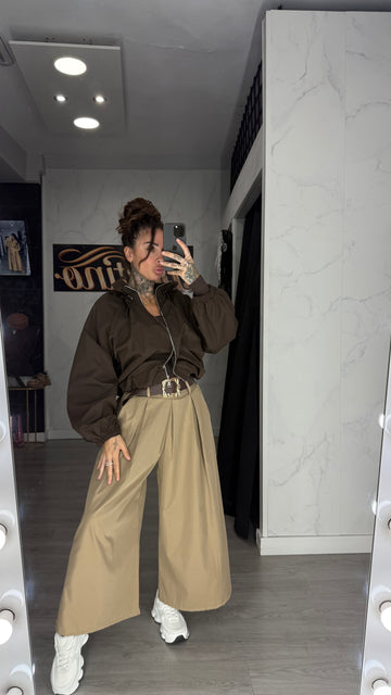 Pantalón gallego camel