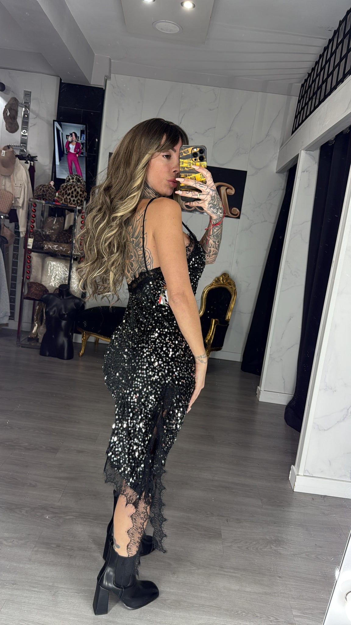Vestido lentejuela