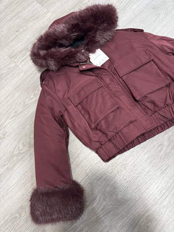 Chaqueta Burdeos