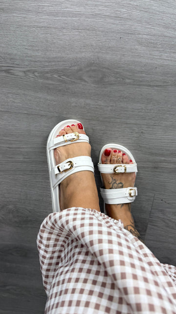 Sandalias blanca